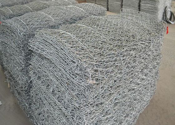 Schwere 100 x 100 Millimeter schweißten Gabions-Korb-Edelstahl-sechseckigen Maschendraht