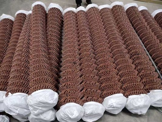 5 mm feuerverzinkter Zyklon-Maschenzaun, 8 Fuß Rolle