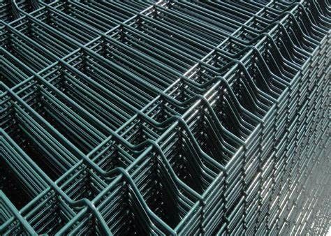 Gartenumfang 0,4 mm 3D gebogener Zaun aus verzinktem Eisendrahtgeflecht