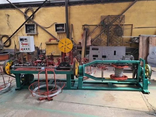 Maschine zur Herstellung von Stacheldraht mit Doppelstrang 70 kg/Stunde