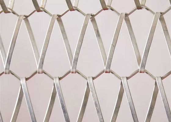 Metallverbindung Spirale 3mm Dekorationsdrahtnetz-Panels Netze für Vorhang