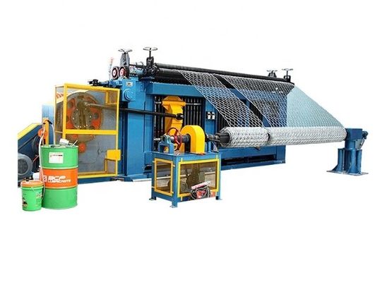 PLC-Kontrolle Schwerlast-Gabion-Box-Maschine für Hexagonal-Drahtnetz
