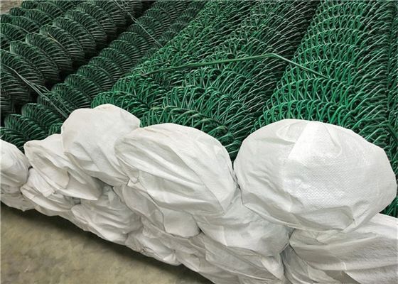 0.5m 60x60mm galvanisierte Kettenglied-Zaun-Mesh Fabric And Whole Set-Zusätze