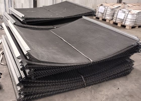 0,7–20 mm Gi-gewelltes Drahtgeflecht aus 45#-Stahl mit mittlerem Kohlenstoffgehalt
