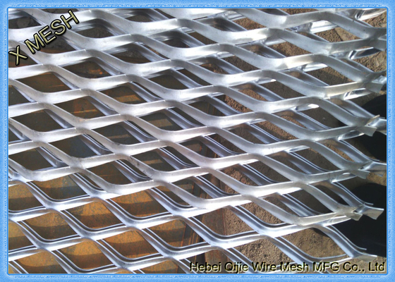 Diamant-Loch-Aluminium abgeflachtes ausgedehntes Blatt 1.2 X 2.4m Natur-Oberfläche