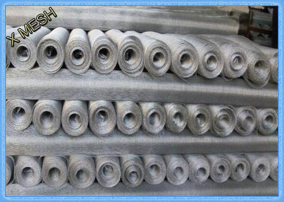 100/150/180/200 Mesh Ss 304 316 316L aus Edelstahl Gewebtes Drahtnetz
