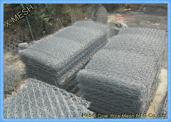 Galvanisierter sechseckiger 80X100mm Hesco Maschendraht Gabion/Gabions