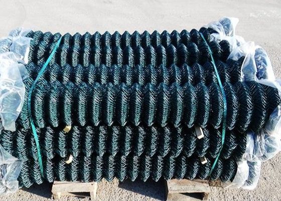 7 Ft PVC-beschichtetes, feuerverzinktes Maschendrahtzaungewebe für Wohnzwecke