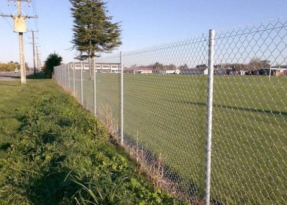 2.5mm-3.0mm Hot DIP Galvanized Chain Link Zaun 9 Gauge