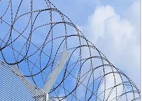 Blatt, das Konzertina-Rasiermesser-Draht Bto-18 Barb 450mm einzäunt