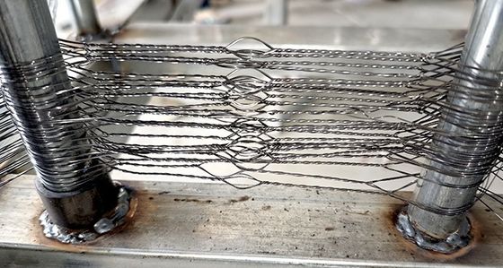 MZP Panzerabwehr-Metalldrahtnetz 10x10x1.4m Schlechte Sichtbarkeit