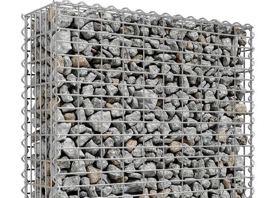 Besonders angefertigt formen Sie heißen eingetauchten galvanisierten geschweißten Gabion Mesh For Gabion Screen