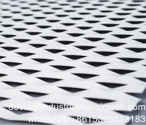 PVDF Aluminium Streckmetall Diamant Drahtgitter Metallplatte