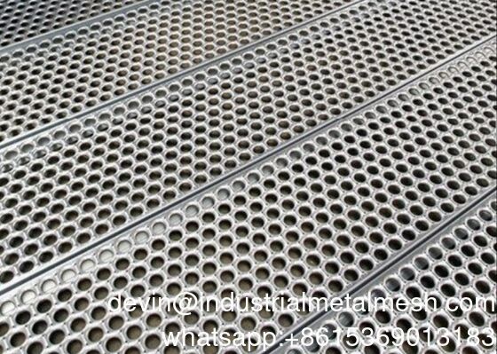 Modern Anti-Skid Safety Walkway Grating Durable Perforated Grip Strut Platform with Stainless Steel for Building Use