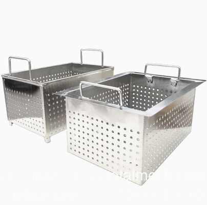 Customized High-Pressure Resistant Stainless Steel Mesh Baskets for Use in Sterilization Laboratories with Autoclaves