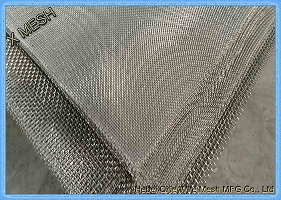 Quetschverbundene Siebfilter-Maschendraht-quadratisches Loch-Form des Edelstahl-SS304 316 Metall gesponnene