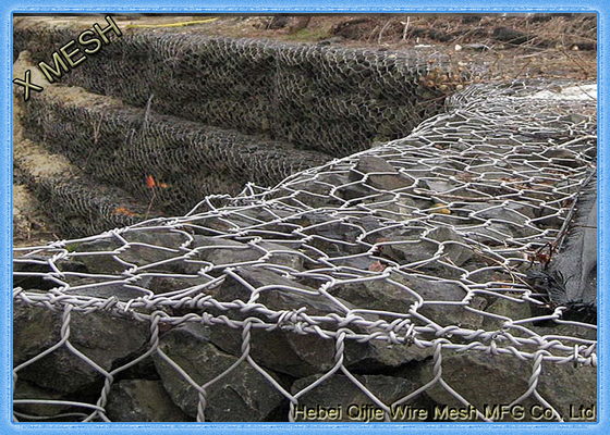 Gabions-Standardkörbe Matratze ASTM A975 heiße eingetauchte galvanisierte Reno für Erosionsschutz-Projekte