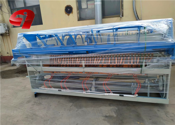 Fettschrift-automatische verstärkte geschweißte Maschendraht-Platten-Maschine für Stärke des Bau-4-12mm
