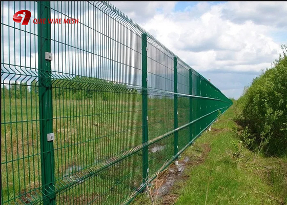 Maschendraht-Zaun Antiaufstieg PVCs täfelt überzogener 1530mm 1830mm 2030mm für multi Farbe