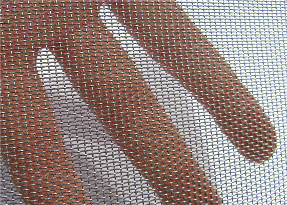 Quadratischer 316 Maschendraht des Silber-304, rostfreier gesponnener Maschen-Gebrauch für Filter