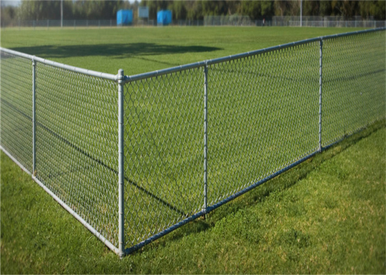 Heißes eingetaucht galvanisierte 50x50mm Kettenglied-Zaun For Rural Fencing