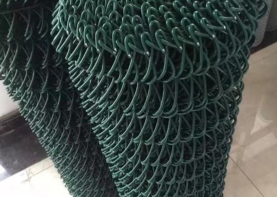 Messgerät 10 galvanisierte Ft-Handels-2x9 die kompletten Kettenglied-Zaun-Paket-Ausrüstungen