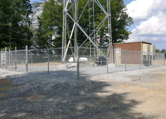 3mm Durchmesser 6 Ft galvanisierte das Fechten für Zellturm-Einschließung