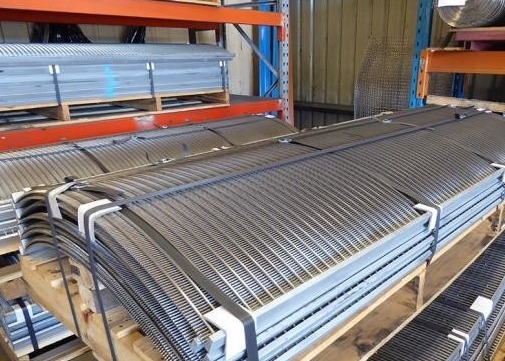 Hochleistungsedelstahl-Keil-Draht-Schirm Johnson Gravel Welding Panel v-Draht SGS 321